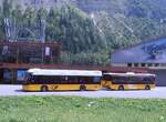 (290'106) - PostAuto BErn - BE 475'161/PID 10'248 - Hess + BE 193'594/PID 5501 - Lanz+Marti/Hess Personenanh�nger (ex Klopfstein, Laupen) am �.