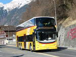 Brienz/808353/247395---postauto-ostschweiz---sg (247'395) - PostAuto Ostschweiz - SG 445'305/PID 10'869 - Alexander Dennis (ex AR 45'267) am 18. M�rz 2023 beim Bahnhof Brienz