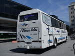 Bova/859445/265497---loiseau-bleu-sierre-- (265'497) - L'Oiseau Bleu, Sierre - VS 11'227 - Bova am 8. August 2024 beim Bahnhof Visp