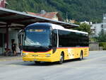(238'774) - PostAuto Bern - Nr. 71/BE 412'071 - MAN (ex PostAuto Zentralschweiz Nr. 20; ex Dillier, Sarnen Nr. 20) am 1. August 2022 in Meiringen, Postautostation