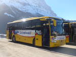 (223'850) - Grindelwaldbus, Grindelwald - Nr. 30/BE 171'240 - Mercedes am 28. Februar 2021 beim Bahnhof Grindelwald