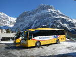 (232'850) - Grindelwaldbus, Grindelwald - Nr. 30/BE 171'240 - Mercedes am 13. Februar 2022 beim Bahnhof Grindelwald