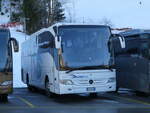 (246'100) - Aus Italien: Dauniabus, Pietramontecorvino - EV-350 EW - Mercedes am 14. Februar 2023 in Engelberg, Talstation Titlis