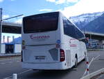 Mercedes/844829/260944---aus-der-slowakei-eurovan (260'944) - Aus der Slowakei: Eurovan, Presov - BL-892MT - Mercedes am 2. April 2024 beim Bahnhof Interlaken Ost