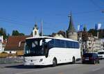 Mercedes/863094/266714---aus-polen--- (266'714) - Aus Polen: ??? - DL 5898G - Mercedes am 7. September 2024 in Luzern, Bahnhofbrcke