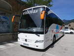 Mercedes/863934/267075---vinolas-roses---0764 (267'075) - Vinolas, Roses - 0764 HYG - Mercedes am 16. September 2024 beim Bahnhof Ribes de Freser