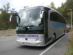 Mercedes/864209/267246---aus-deutchland-sachsen-express-freital (267'246) - Aus Deutchland: Sachsen-Express, Freital - PIR-SE 234 - Mercedes am 18. September 2024 in La Massana, Carparkplatz