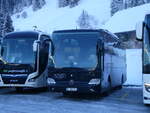 (270'199) - Aus Frankreich: VIC, Paris - DL 360 KT - Mercedes am 25. Dezember 2024 in Engelberg, Talstation Titlis