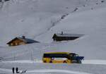 (270'360) - GrindelwaldBus, Grindelwald - Nr. 25/BE 73'249 - Mercedes am 29. Dezember 2024 auf der Bussalp