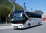 Neoplan/861774/266262---aus-oesterreich-amann-hohenems (266'262) - Aus Oesterreich: Amann, Hohenems - DO 945 FO - Neoplan am 27. August 2024 beim Bahnhof Sargans