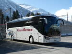 Andermatt/807163/246921---koch-giswil---ow (246'921) - Koch, Giswil - OW 10'147 - Setra am 7. März 2023 in Andermatt, Bahnhofplatz