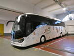 setra-500er/864293/267263---aus-frankreich-lvb-mende (267'263) - Aus Frankreich: LVB, Mende - EJ 713 CD - Setra am 19. September 2024 in Andorra la Vella, Carparkhaus