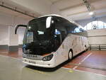 setra-500er/864294/267264---aus-frankreich-lvb-mende (267'264) - Aus Frankreich: LVB, Mende - EJ 713 CD - Setra am 19. September 2024 in Andorra la Vella, Carparkhaus