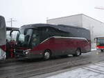 Frutigen/873014/270893---engeloch-riggisberg---be (270'893) - Engeloch, Riggisberg - BE 40'370 - Setra am 11. Januar 2025 beim Bahnhof Frutigen