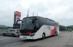 (280'076) - Aus Poken: Globus - PK4333N - Setra am 20.