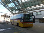 Van Hool/647524/201223---postauto-graubuenden---gr (201'223) - PostAuto Graubnden - GR 107'702 - Van Hool am 19. Januar 2019 in Chur, Postautostation