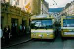 FBW/211076/019933---tn-neuchtel---nr (019'933) - TN Neuchtel - Nr. 170 - FBW/Hess Gelenktrolleybus am 7. Oktober 1997 in Neuchtel, Place Pury