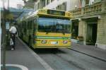(020'008) - TN Neuchtel - Nr. 165 - FBW/Hess Gelenktrolleybus am 7. Oktober 1997 in Neuchtel, Place Pury