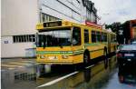(033'225) - TN Neuchtel - Nr. 161 - FBW/Hess Gelenktrolleybus am 6. Juli 1999 in Neuchtel, Place Pury