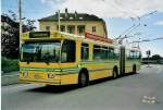 (046'712) - TN Neuchtel - Nr. 172 - FBW/Hess Gelenktrolleybus am 18. Mai 2001 in Neuchtel, Place Pury