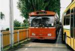 (047'233) - TN Neuchtel - Nr. 159 - FBW/Hess Gelenktrolleybus (ex Nr. 59) am 16. Juni 2001 in Neuchtel, Dpt