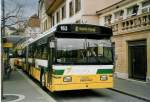 (067'711) - TN Neuchtel - Nr. 163 - FBW/Hess Gelenktrolleybus am 22. Mai 2004 in Neuchtel, Place Pury