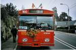 (074'109) - TN Neuchtel - Nr. 160 - FBW/Hess Gelenktrolleybus (ex Nr. 60) am 16. Januar 2005 in Neuchtel, Tivoli