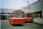 (074'210) - TN Neuchtel - Nr. 160 - FBW/Hess Gelenktrolleybus (ex Nr. 60) am 16. Januar 2005 in Marin, Dpt