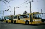 (074'216) - TN Neuchtel - Nr. 151 - FBW/Hess Gelenktrolleybus (ex Nr. 51) am 16. Januar 2005 in Marin, Dpt