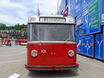 (171'351) - VW Winterthur - Nr. 101 - FBW/SWS Gelenktrolleybus am 22. Mai 2016 in Luzern, Verkehrshaus