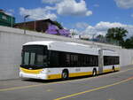 (275'632) - VBSH Schaffhausen - Nr. 101 - Hess/Hess Gelenktrolleybus am 17. Mai 2025 in Schaffhausen, Busdepot