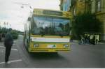 (020'014) - TN Neuchtel - Nr. 118 - NAW/Hess Gelenktrolleybus am 7. Oktober 1997 in Neuchtel, Place Pury