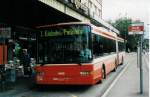 (027'426) - VB Biel - Nr. 84 - NAW/Hess Gelenktrolleybus am 12. Oktober 1998 beim Bahnhof Biel