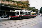 (034'728) - VBSG St. Gallen - Nr. 160 - NAW/Hess Gelenktrolleybus am 19. Juli 1999 beim Bahnhof St. Gallen