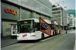 (046'820) - VB Biel - Nr. 87 - NAW/Hess Gelenktrolleybus am 25. Mai 2001 in Biel, Nidaugasse