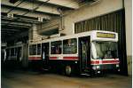 (059'433) - VBSG St. Gallen - Nr. 161 - NAW/Hess Gelenktrolleybus am 29. Mrz 2003 in St. Gallen, Depot