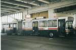 (059'505) - VBSG St. Gallen - Nr. 151 - NAW/Hess Gelenktrolleybus am 29. Mrz 2003 in St. Gallen, Depot