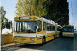 (071'321) - TN Neuchtel - Nr. 104 - NAW/Hess Gelenktrolleybus am 3. Oktober 2004 in Neuchtel, Dpt