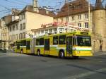 (132'739) - TN Neuchtel - Nr. 120 - NAW/Hess Gelenktrolleybus am 8. Mrz 2011 in Neuchtel, Place Pury