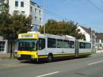 (136'174) - VBSH Schaffhausen - Nr. 115 - NAW/Hess Gelenktrolleybus am 25. September 2011 in Neuhausen, Neue Welt