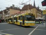 (147'980) - transN, La Chaux-de-Fonds - Nr. 119 - NAW/Hess Gelenktrolleybus (ex TN Neuchtel Nr. 119) am 8. November 2013 in Neuchtel, Place Pury