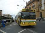 (147'992) - transN, La Chaux-de-Fonds - Nr. 113 - NAW/Hess Gelenktrolleybus (ex TN Neuchtel Nr. 113) am 8. November 2013 in Neuchtel, Place Pury