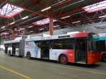 (159'506) - VB Biel - Nr. 90 - NAW/Hess Gelenktrolleybus am 28. Mrz 2015 in Biel, Depot
