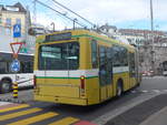 (224'248) - transN, La Chaux-de-Fonds - Nr. 116 - NAW/Hess Gelenktrolleybus (ex TN Neuchtel Nr. 116) am 20. Mrz 2021 beim Bahnhof Neuchtel