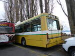 (258'921) - transN, La Chaux-de-Fonds - Nr. 114 - NAW/Hess Gelenktrolleybus (ex TN Neuchtel Nr. 114) am 26. Januar 2024 in Neuchtel, Dpt (Teilaufnahme)