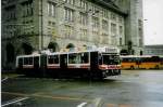 (026'926) - VBSG St. Gallen - Nr. 109 - Saurer/Hess Gelenktrolleybus am 8. Oktober 1998 beim Bahnhof St. Gallen