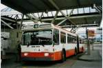 (066'209) - TPG Genve - Nr. 658 - Saurer/Hess Gelenktrolleybus am 21. Mrz 2004 in Genve, Aroport