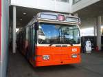 (138'179) - TPG Genve - Nr. 666 - Saurer/Hess Gelenktrolleybus am 9. Mrz 2012 in Genve, Palexpo