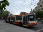 (150'813) - TPG Genve - Nr. 663 - Saurer/Hess Gelenktrolleybus am 26. Mai 2014 in Genve, Place des Vingt-Deux-Cantons