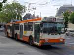 (150'874) - TPG Genve - Nr. 674 - Saurer/Hess Gelenktrolleybus am 26. Mai 2014 in Genve, Place des Vingt-Deux-Cantons